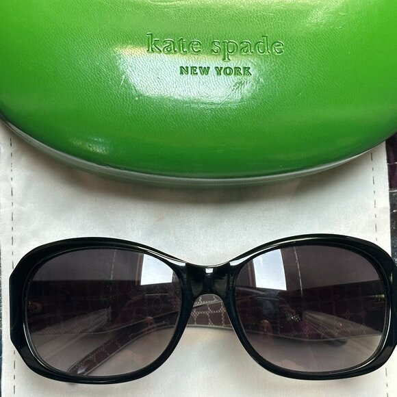 Kate Spade New York OLA/S vintage sunglasses black frame main image 4